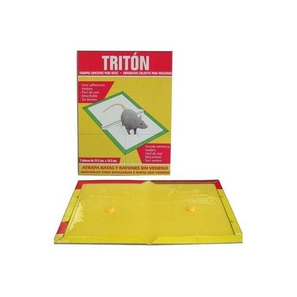 CEBO RATAS 24,5X18,5CM COLA TRITON CARTON 01-00203