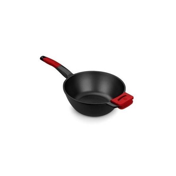 CACEROLA ALTA 24CM C/TAPA IND AL/FU PREMIERE BRA