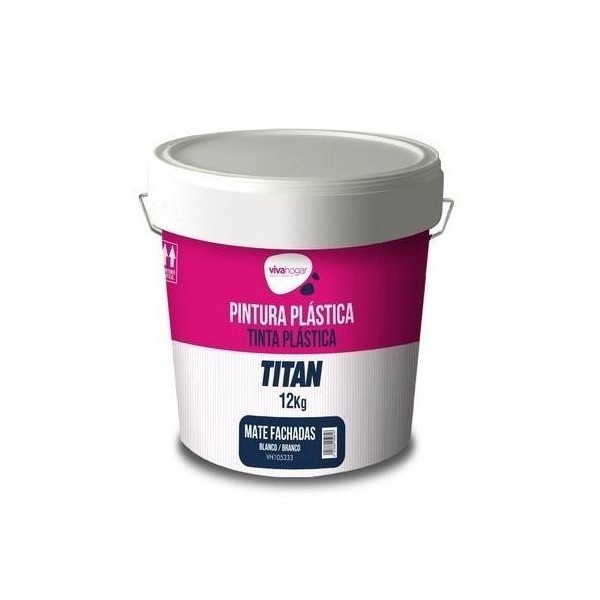 PINTURA PLAST MATE 12 KG BL EXT. FACH. MO VIVAHOGA