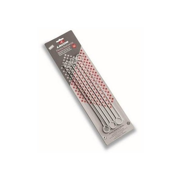 PINCHO COC LACOR BROCHETAS CDO. INOX LACOR 6 PZ