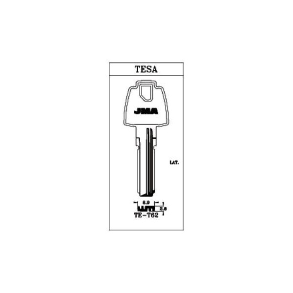 LLAVE PUNTOS EN BRUTO JMA LAT TE-T62