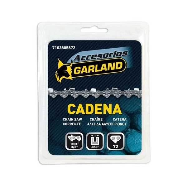 CADENA MOTOSIERRA 18/45CM 72 ESLABONES GARLAND 71