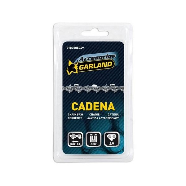 CADENA MOTOSIERRA 49 ESLABONES GARLAND MAC-835 71