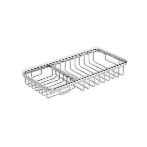 CESTILLO BAÑO 20X11X4CM OVAL MET CR TATAY