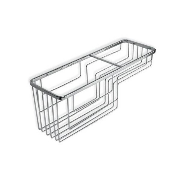 CESTILLO BAÑO 36X16X45CM RECT MET CR TATAY