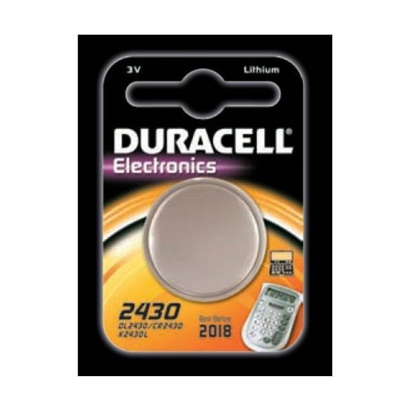 PILA ALC.DURACELL DL2430/3V (BLS1UND)