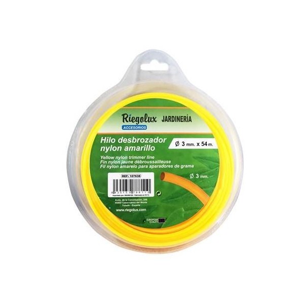 Hilo Desbrozadora Nylon Red.3,0Mmx 54M Amar.B