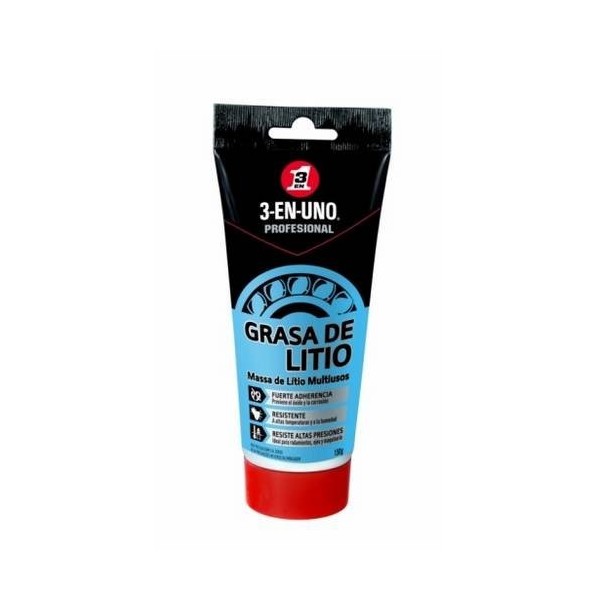 3 EN 1 PROFESIONAL GRASA DE LITIO TUBO 150GR