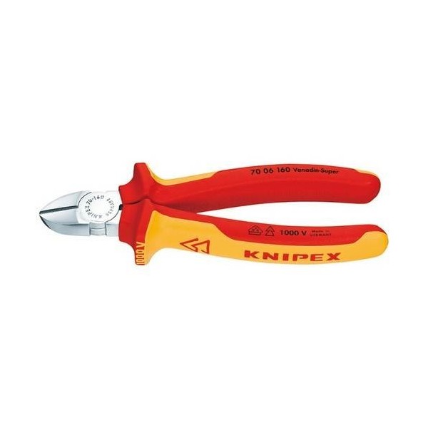 ALICATE CORTE DIAGONAL 160MM AISL.1000V MANGO BICO