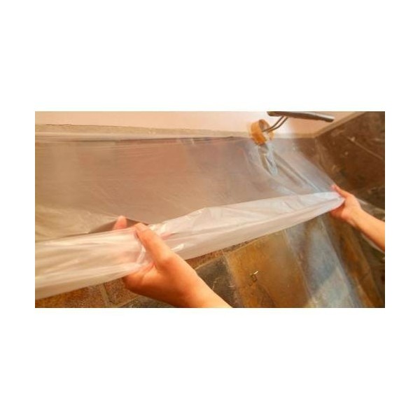 .BR PLASTICO PINTOR TRANSPARENTE REGENERADO 4X4