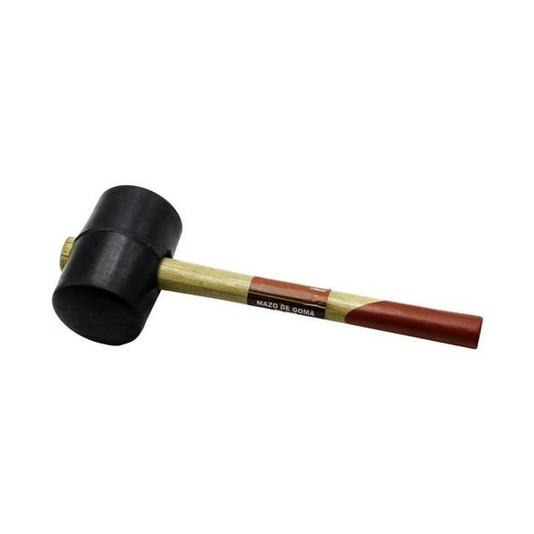 Maza Goma 80Mm 1100Gr Mango Madera