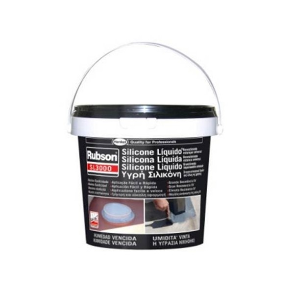 RUBSON SILICONA LIQUIDA 5KG BLANCO