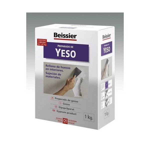 AGUAPLAST PREPARADOR YESO FINO RELLENO 1 KG