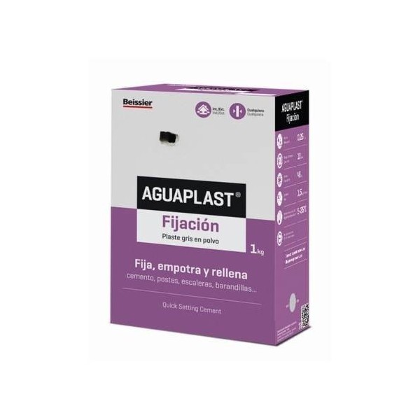 AGUAPLAST RAPIDURO FIJACIONES POLVO 1KG