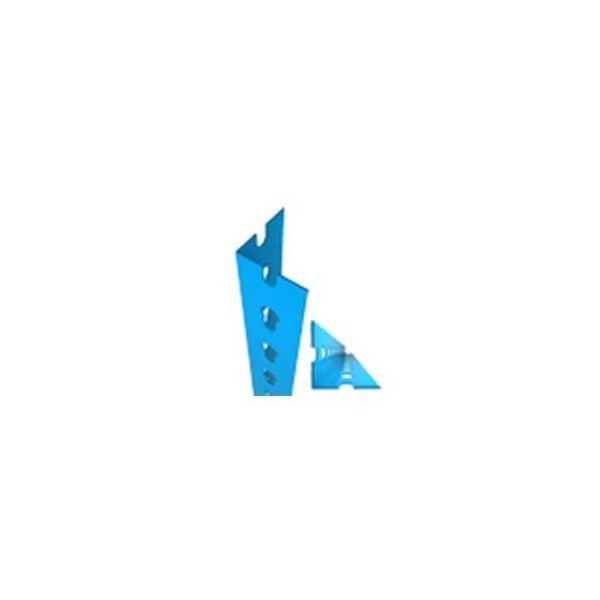 ANGULO ESTANT RANURADO 2,5 MT P40 MET AZ SIMONRACK