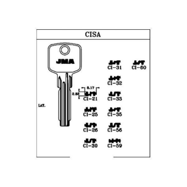 LLAVE PUNTOS EN BRUTO JMA LAT CI-26