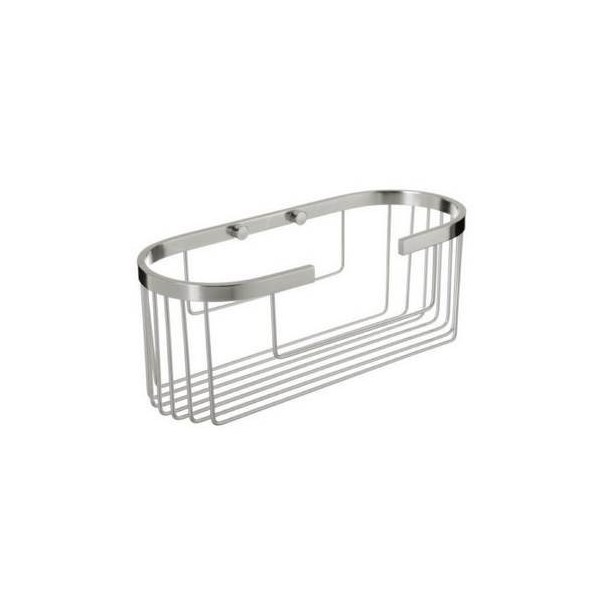 CESTILLO BAÑO OVALADO 30X11X11,3CM ALUM.BRI TATAY