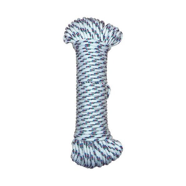 Cordon Trenzado Polipropileno Tricolor 5Mmx10Mt