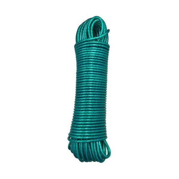 Cuerda Plastico Revestido 5Mmx20Mt Verde