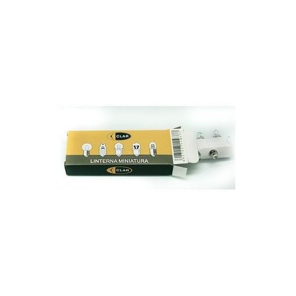 LAMPARA LINTERNA GOTA LENTE CLARA 0,25AMP 2,25V CL