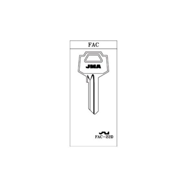 LLAVE CILINDRO EN BRUTO JMA AC FAC-22D