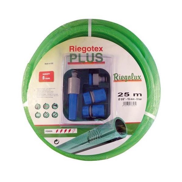 Kit Manguera Riegotex Plus 15X10Mts C-Acc.