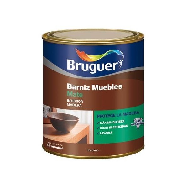 BARNIZ MAD MATE 250 ML INC. INT. SINT. MO BRUGUER