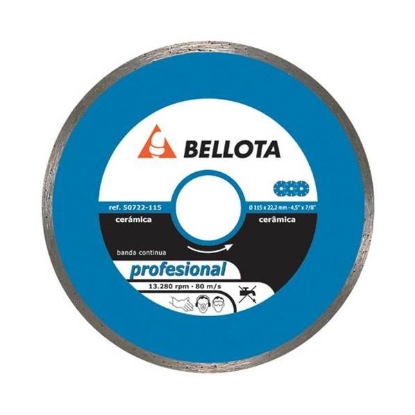 BELLOTA DISCO DIAMANTE CERAMICA 50722-115