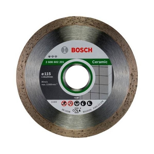 DISCO CORTE PORCELAN. 115x22,2 MM DIAM FPE-5 BOSCH