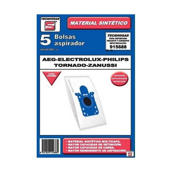 BOLSA ASPIRADOR PAPEL AEG-ELECT-PHILIPS 915688 THO