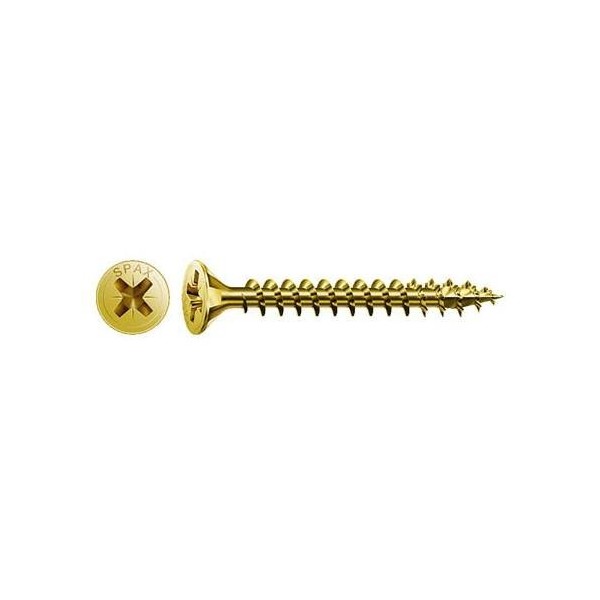 TORNILLO R/MAD. 04,5x040MM BICROMAT. SPAX 12 PZ