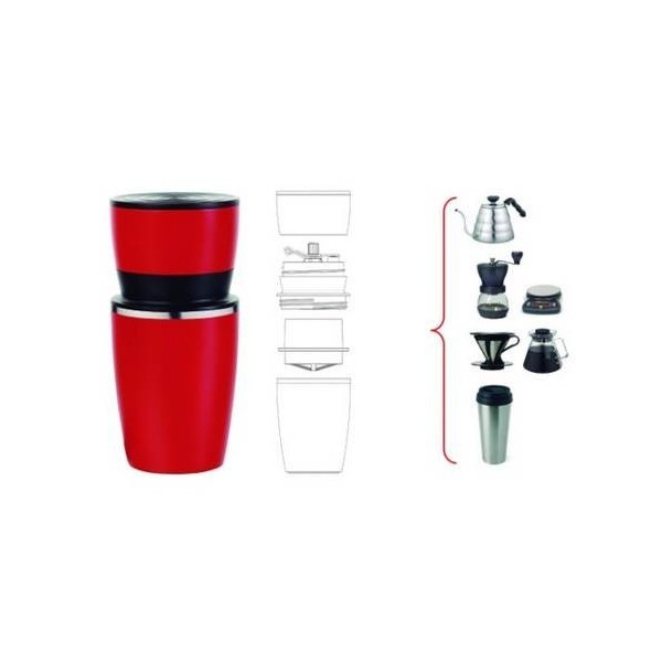 TERMO CAFETERA INOX RO 4 EN 1 SILICONE