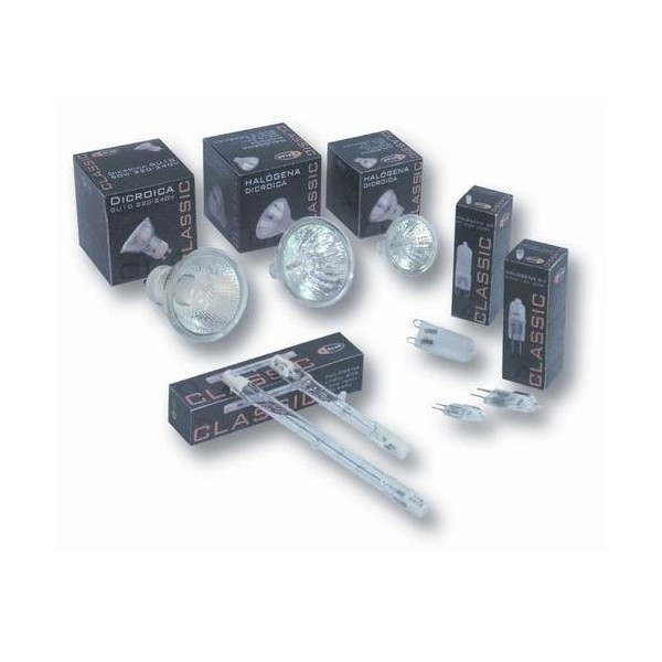 LAMPARA HALOGENA LINEAL 118MM 300W 3000K CLAR