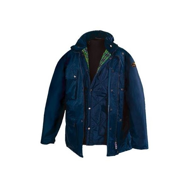 PARKA TRIPLE USO AZUL MARINO T-L 288-PK