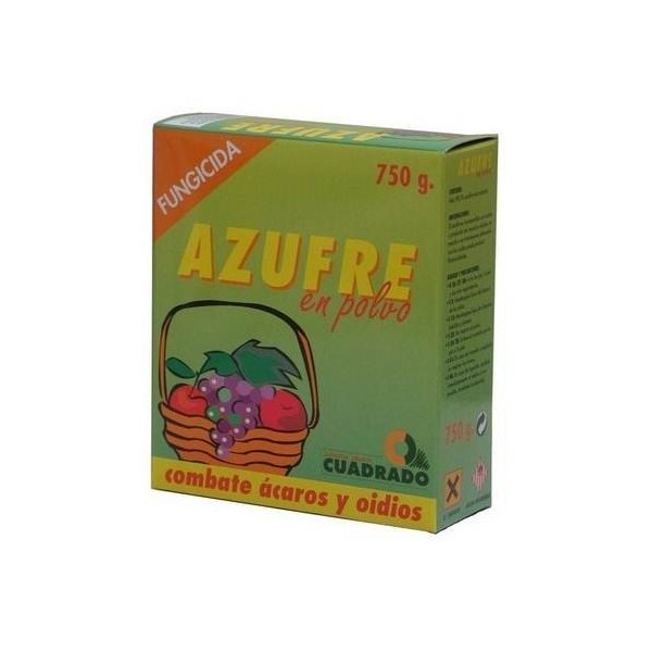 AZUFRE POLVO I.Q.CUADRADO 415023 750 GR