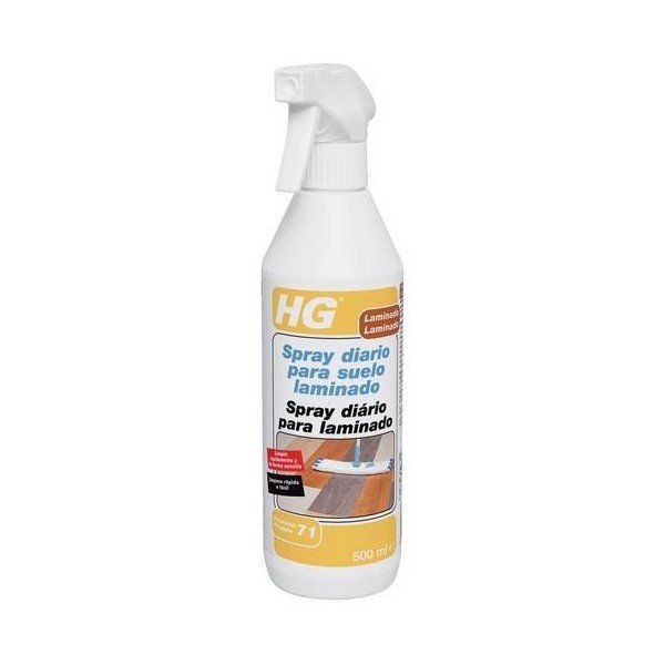 LIMPIADOR POLVO SUELO LAMINADO USO DIARIO SPRAY HG