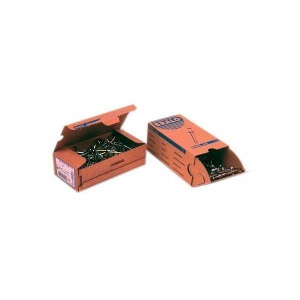 REMACHE FIJ ESTAND. 4,8X12MM ALU ALUM BRALO 500 PZ