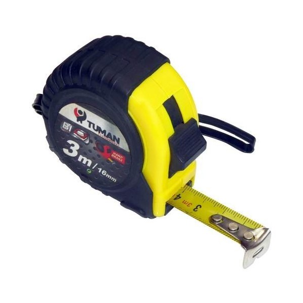 *TM FLEXOMETRO ANTIGOLPE 10M x 25MM