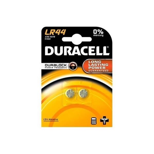 PILA ALC.DURACELL LR44DR/1.5V (BLS2UNDS)