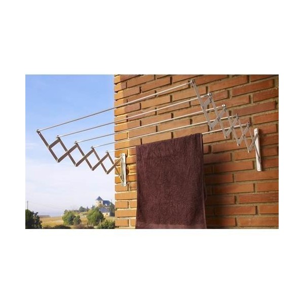 TENDEDERO PARED 5 B. 100CM EXT AC.EP. BL ACORDEON