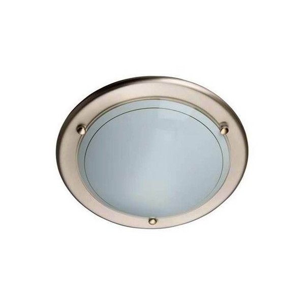 PLAFON CIRC 285MM E27 1X42W CROMO BL MIRAMAR BRILL