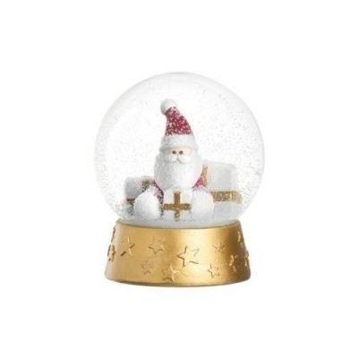 ADORNO NAV. BOLA NIEVE 16CM...