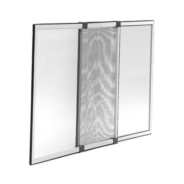 BR MOSQUITERA EXTENSIB ALUMINIO BLANCO 70X100/190