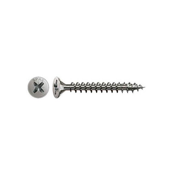 ABC TORNILLO SPAX INOX.A2 3,5X25 100UNI