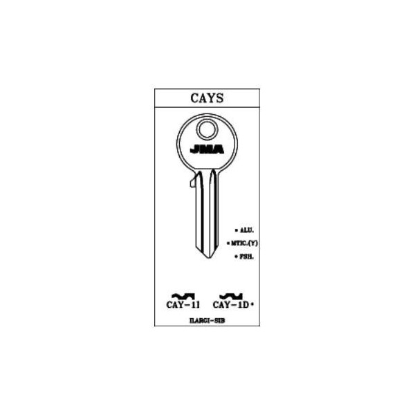 LLAVE CILINDRO EN BRUTO JMA AC CAY-1I