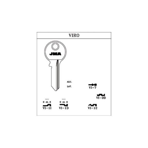 LLAVE CILINDRO EN BRUTO JMA AC VI-1I