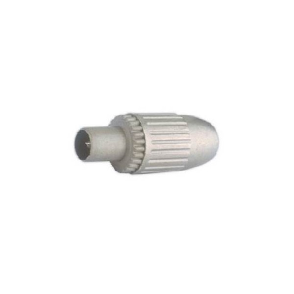 CONECTOR ANTENA COAXIAL MACHO RECTO BLINDADO MET E