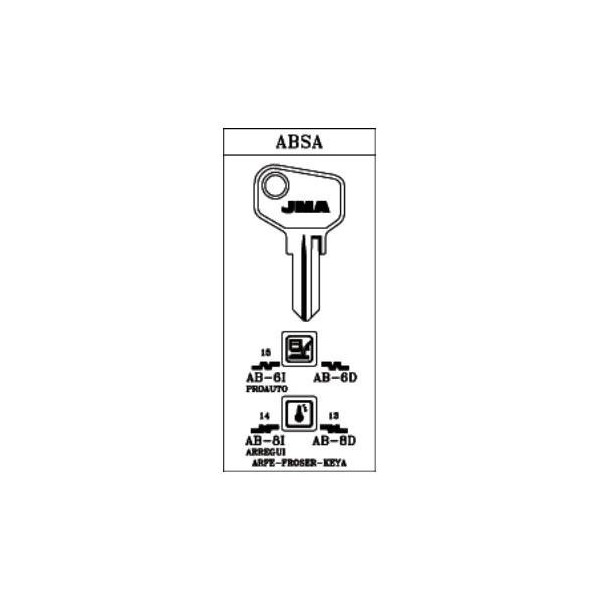 LLAVE CILINDRO EN BRUTO JMA AC AB-6D