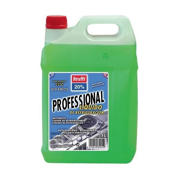 ANTICONGELANTE COCHE REFR. 5LT -11§ INORG USO20% V