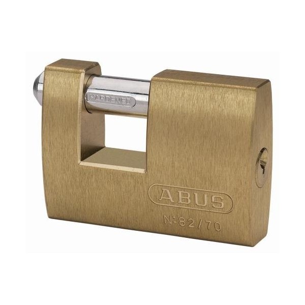 CANDADO SEG 70MM ARCO RECTANGULAR LAT LAT ABUS